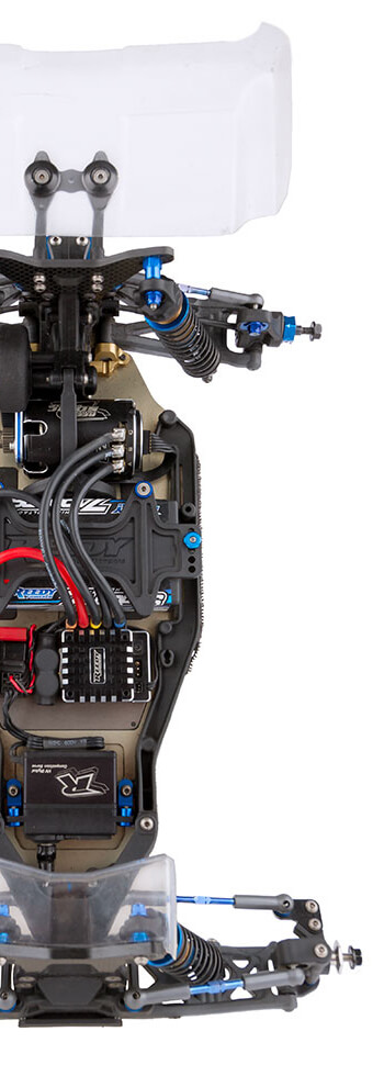 Brent's B6D buggy, top view